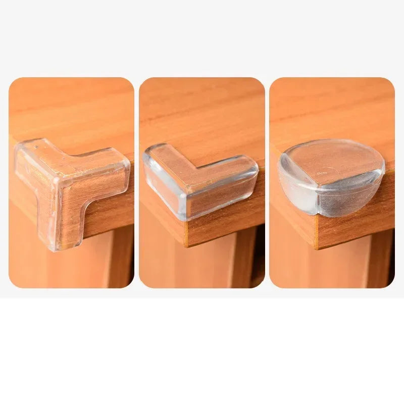 Silicone protectors for table corners
