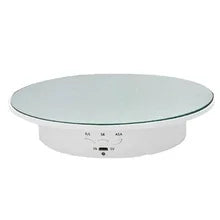 Présentoir Rotatif Électrique à 3 vitesses pour décorations