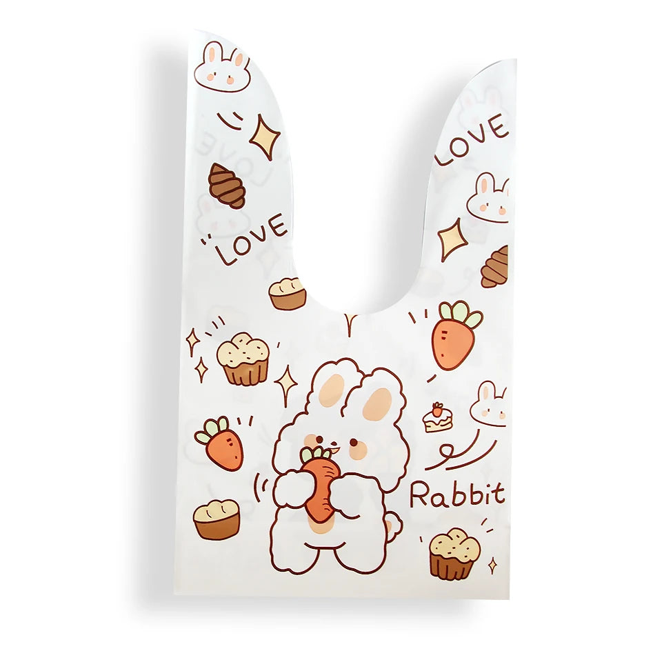 Lots of Plastic Cookie or Candy Bags for Easter Party