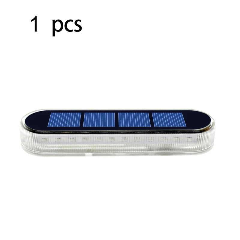 LED solar outdoor lights for gardens, walls, terraces
