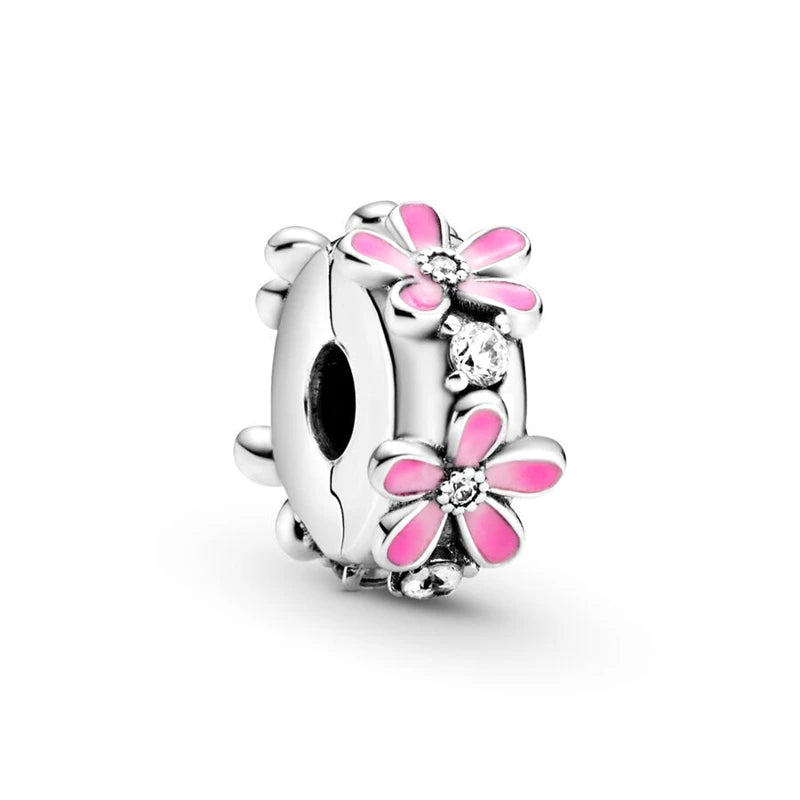 Charms Série Rose en Argent 925