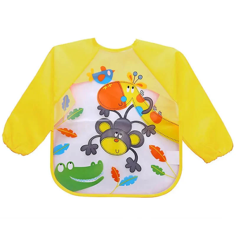 Waterproof bib apron for babies