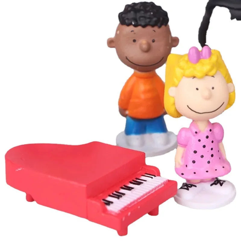 Figurines Charlie Brown Snoopy et leurs Amis