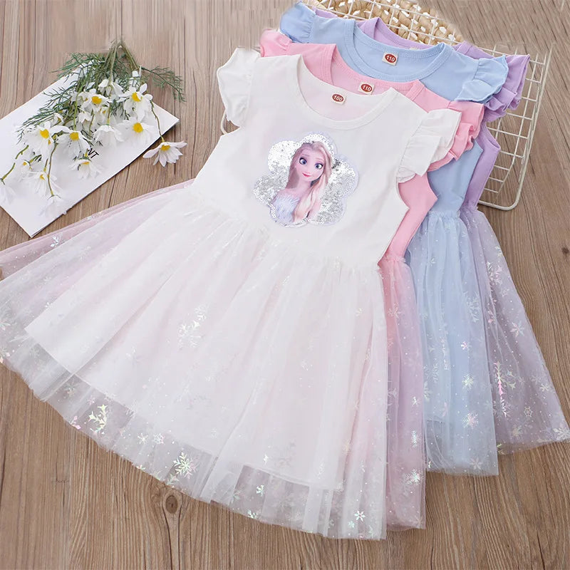 Robe d'Été Motif Princesse