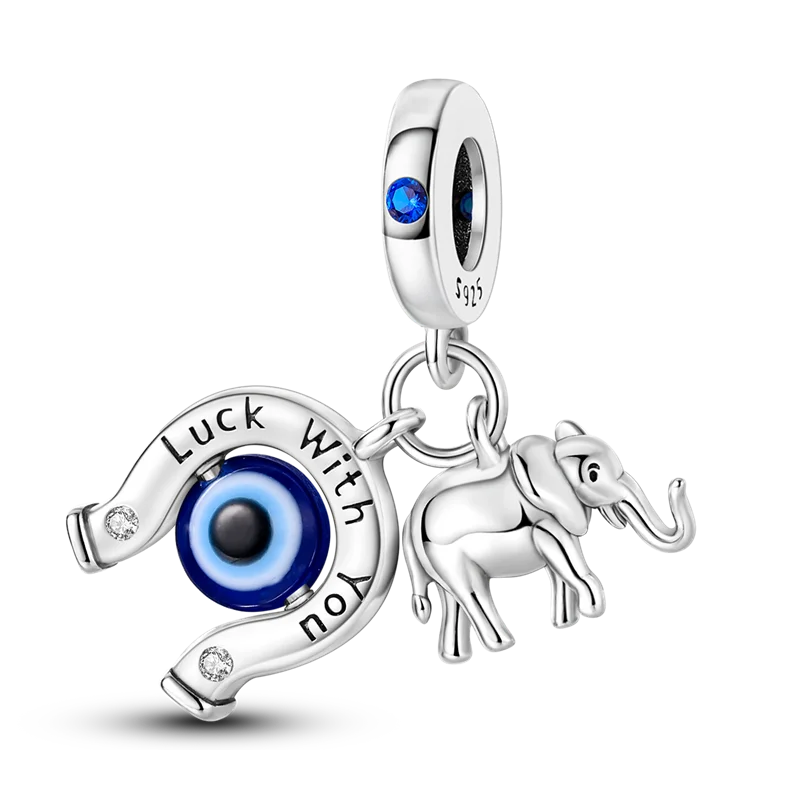 Charms Série Bleue en argent 925