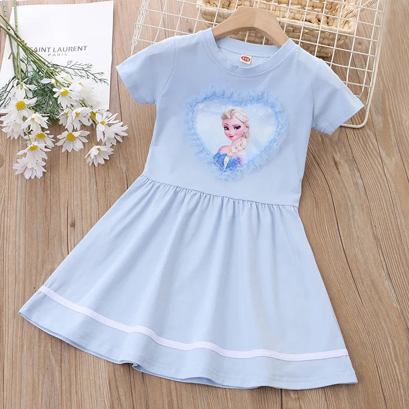 Robe d'Été Motif Princesse