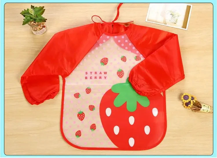 Waterproof bib apron for babies