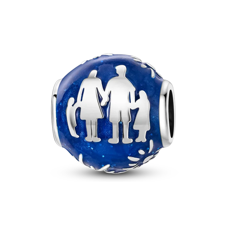Charms Série Bleue en argent 925