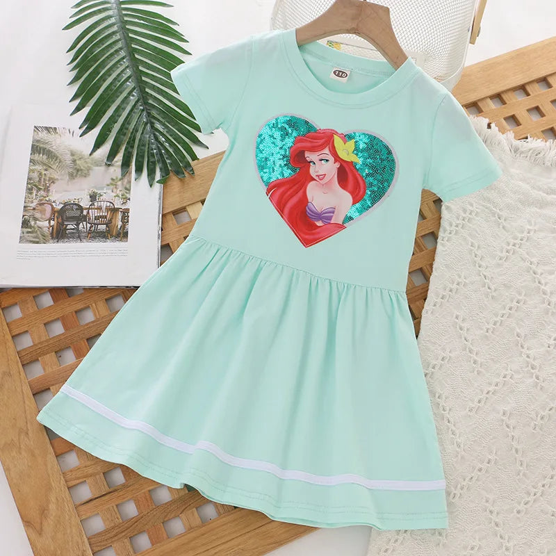 Robe d'Été Motif Princesse
