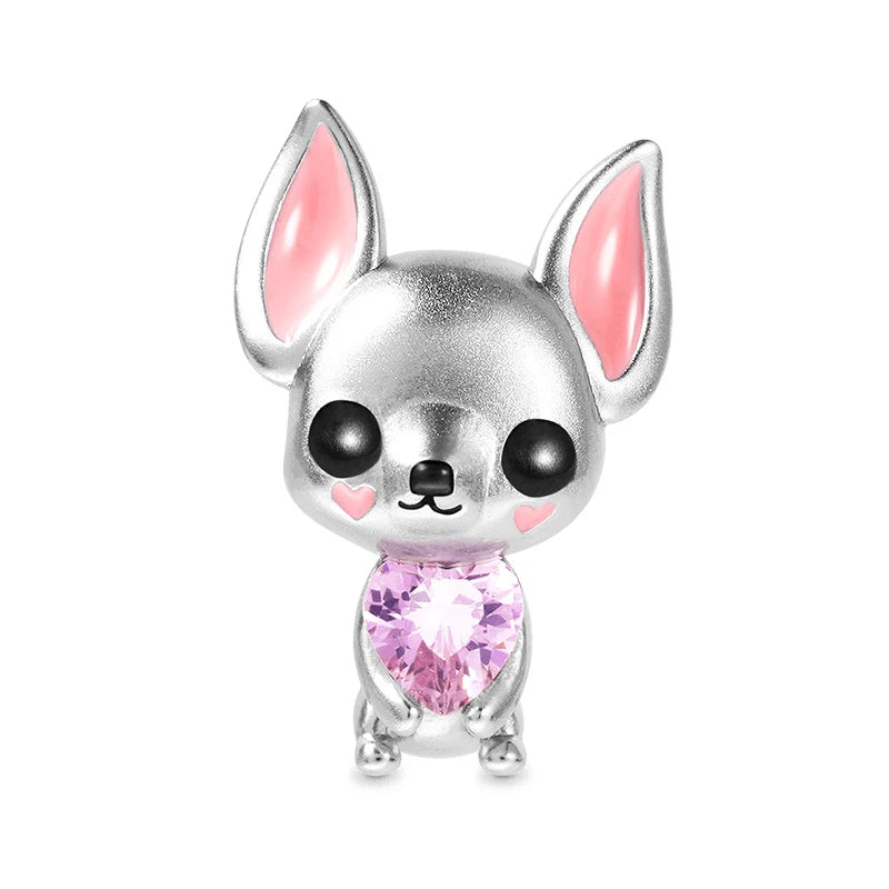 Charms Série Rose en Argent 925