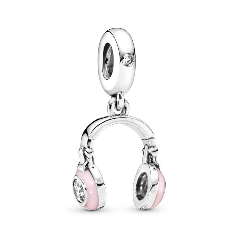 Charms Série Rose en Argent 925