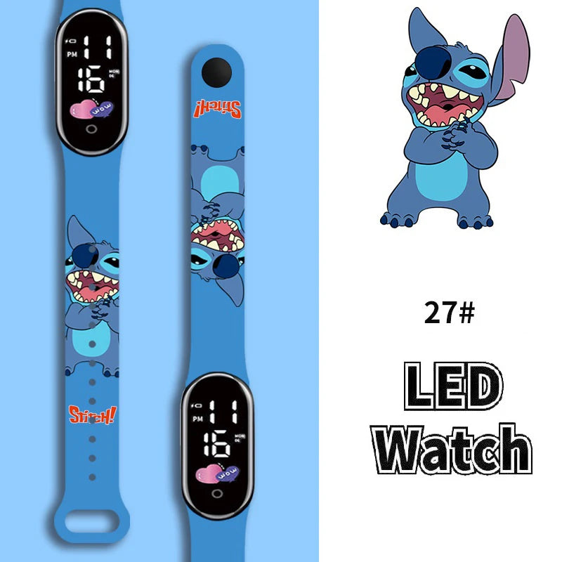 Montres Stitch et Angel Tactile pour Enfant