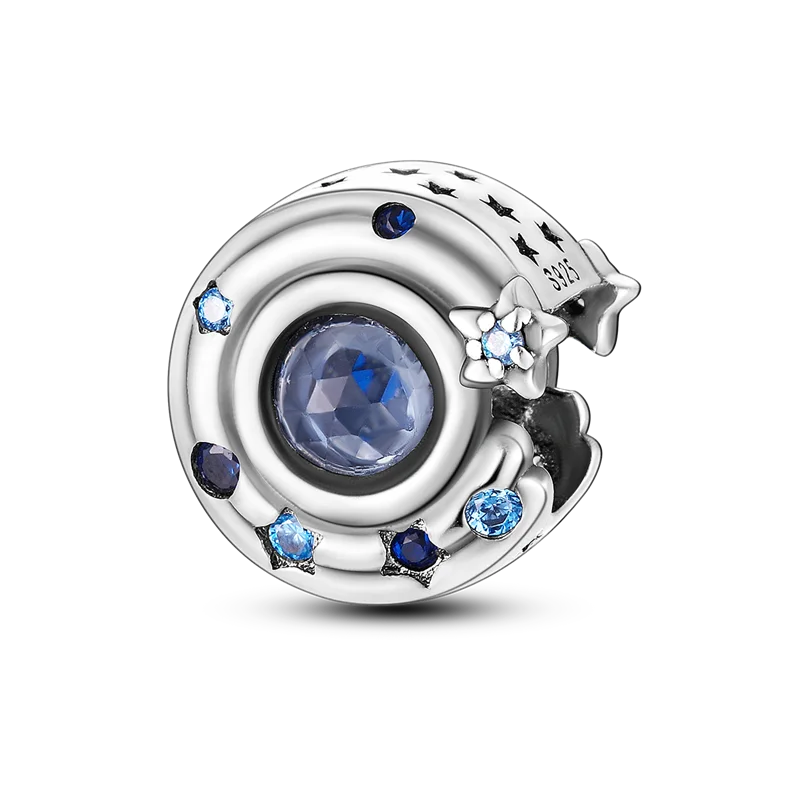 Charms Série Bleue en argent 925