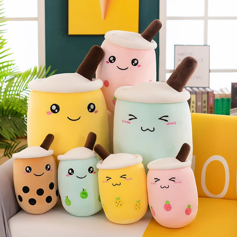 Bubble tea plush toy