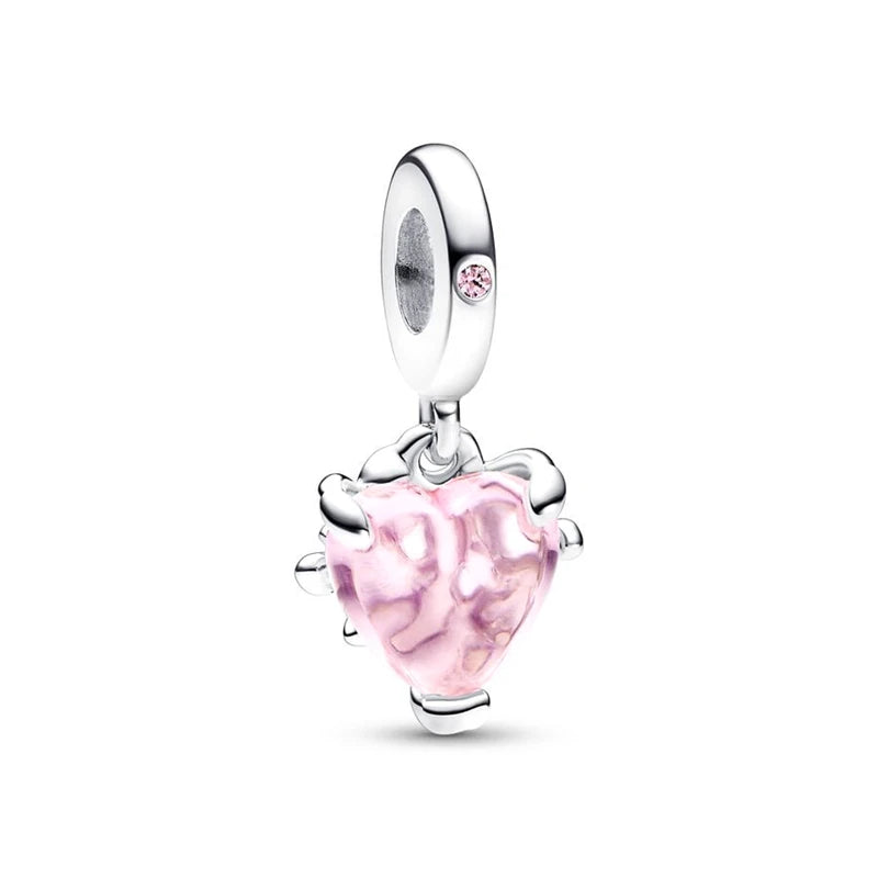 Charms Série Rose en Argent 925