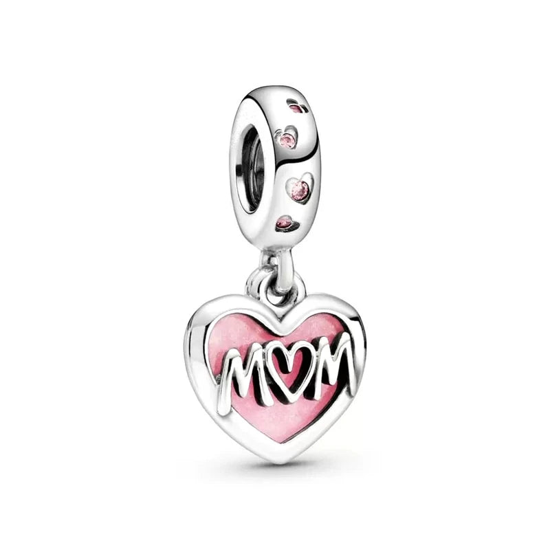 Charms Série Rose en Argent 925