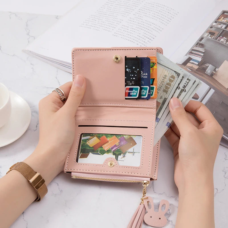 Women's PU leather wallet