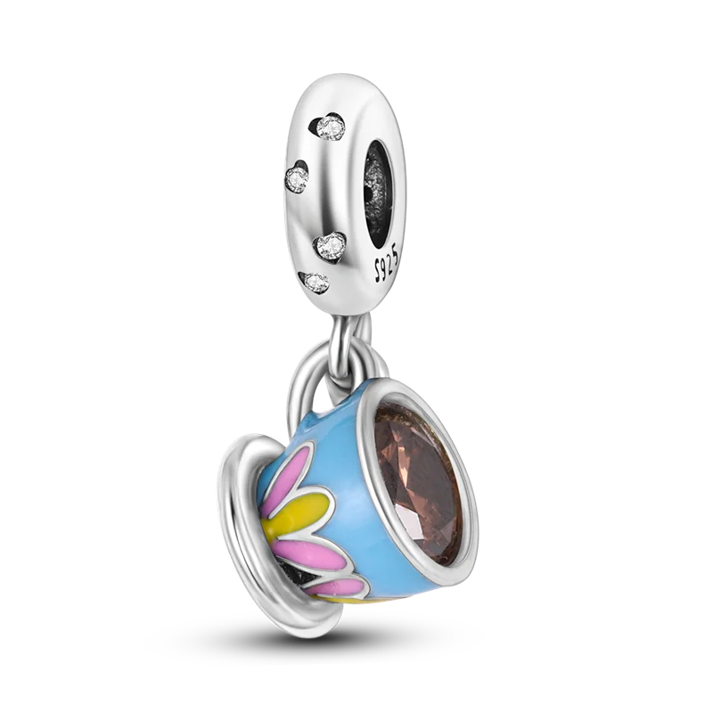 Charms Série Bleue en argent 925