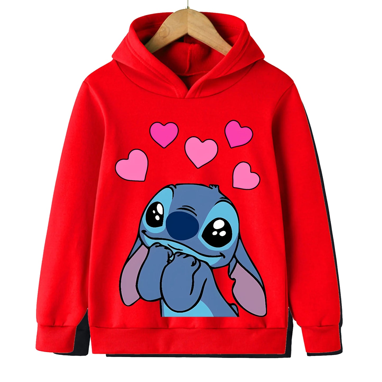 Ensemble Sweat à Capuche et Pantalon Stitch (divers coloris)