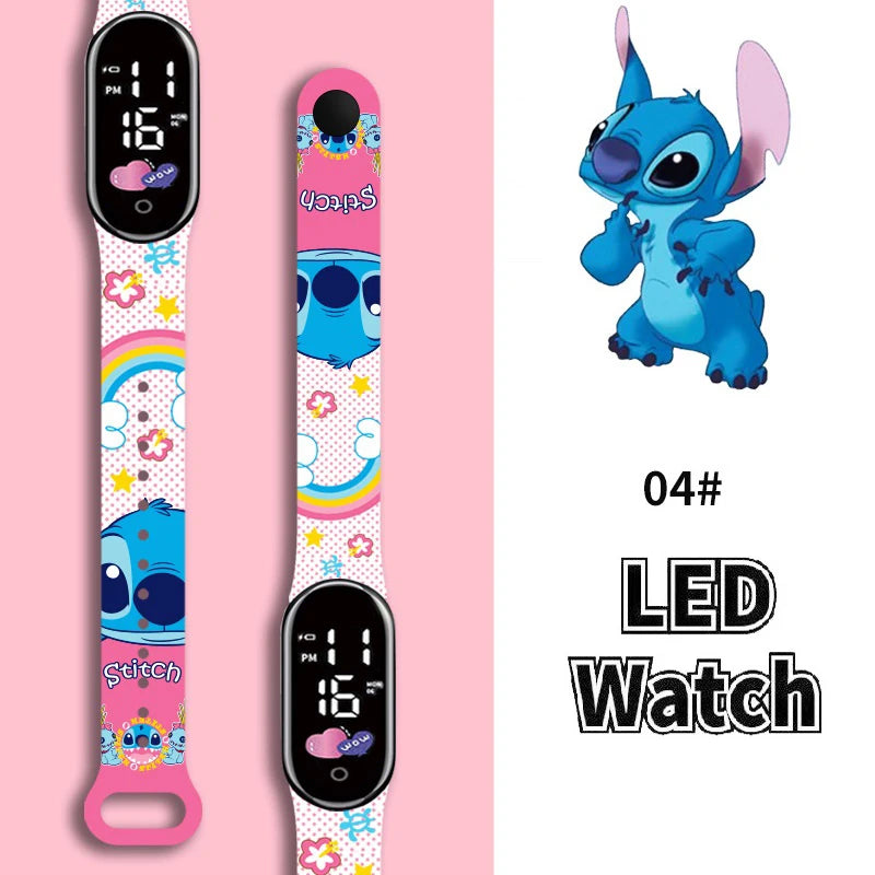 Montres Stitch et Angel Tactile pour Enfant