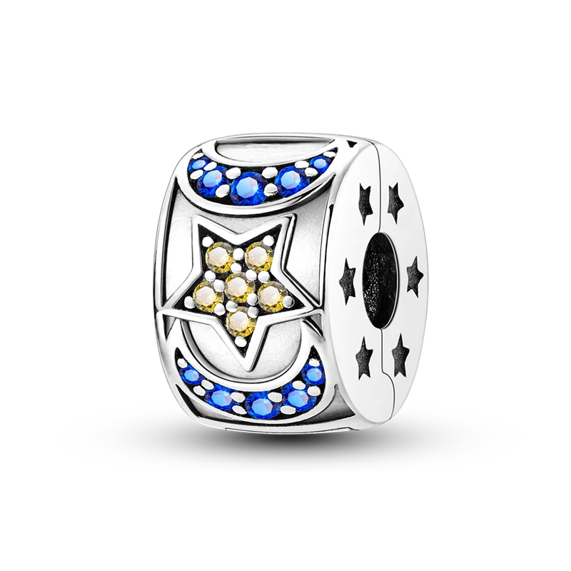 Charms Série Bleue en argent 925