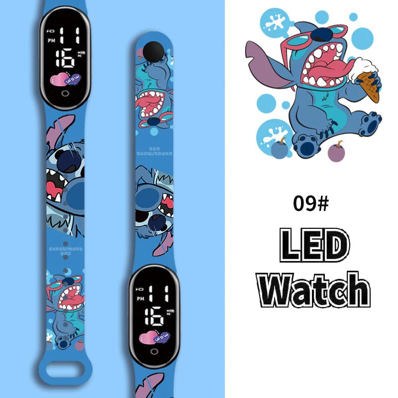 Montres Stitch et Angel Tactile pour Enfant