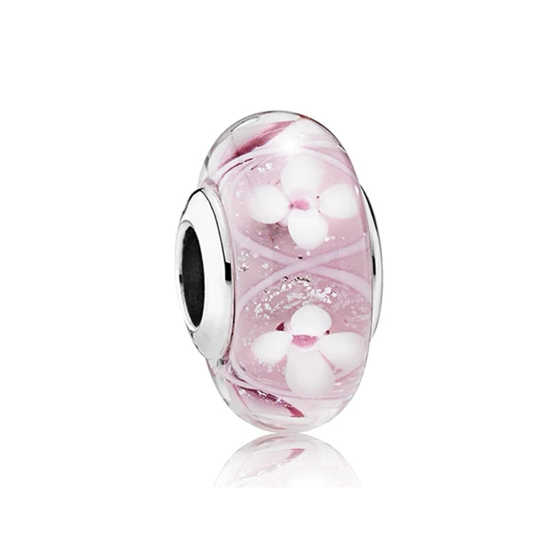 Charms Série Rose en Argent 925