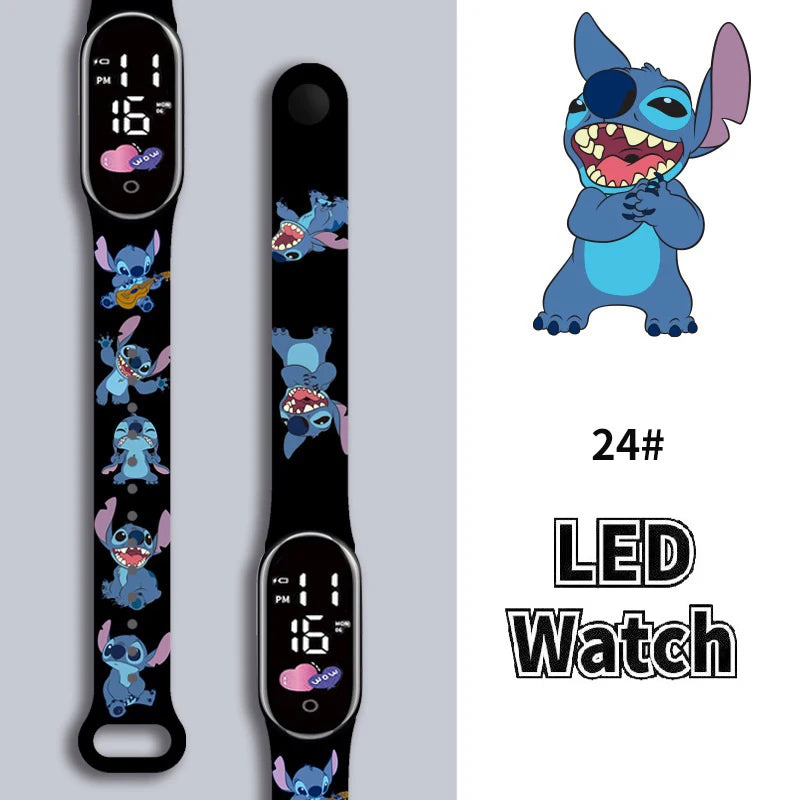 Montres Stitch et Angel Tactile pour Enfant