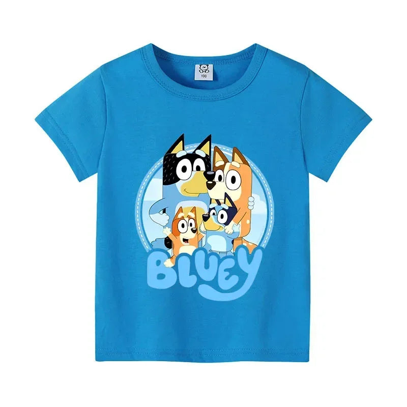 Tee-Shirt à Manches Courtes Bluey