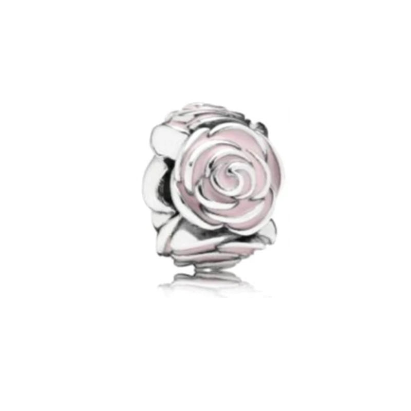 Charms Série Rose en Argent 925