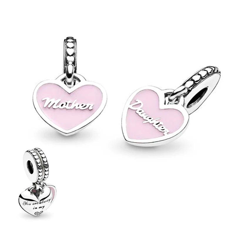 Charms Série Rose en Argent 925