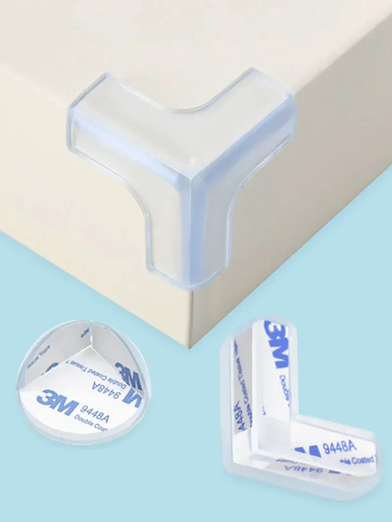 Silicone protectors for table corners