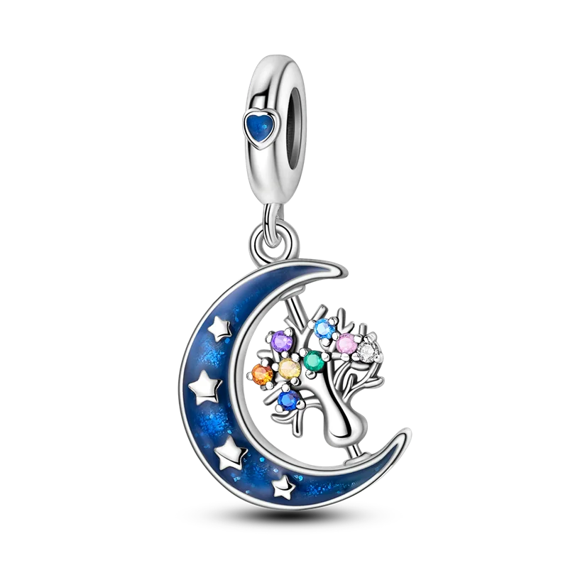 Charms Série Bleue en argent 925