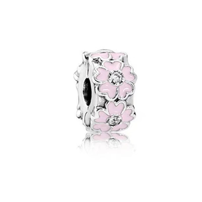 Charms Série Rose en Argent 925