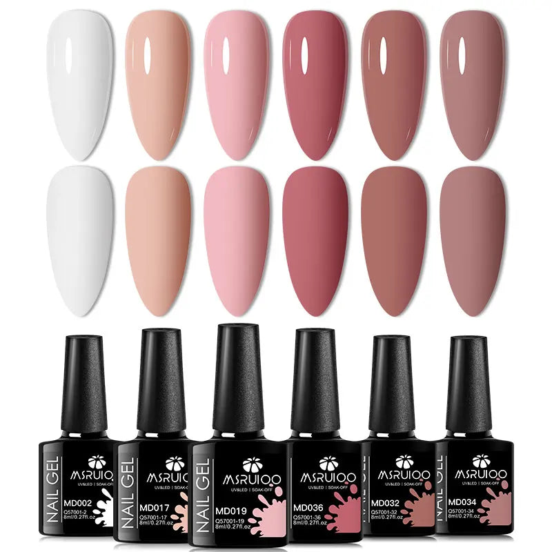 Lot de 6 Vernis à Ongles Gel