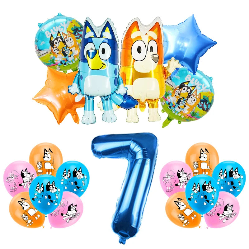 Bluey et Bingo Sets Anniversaire
