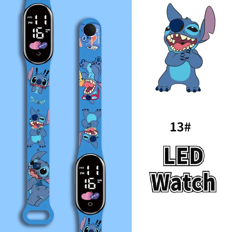 Montres Stitch et Angel Tactile pour Enfant