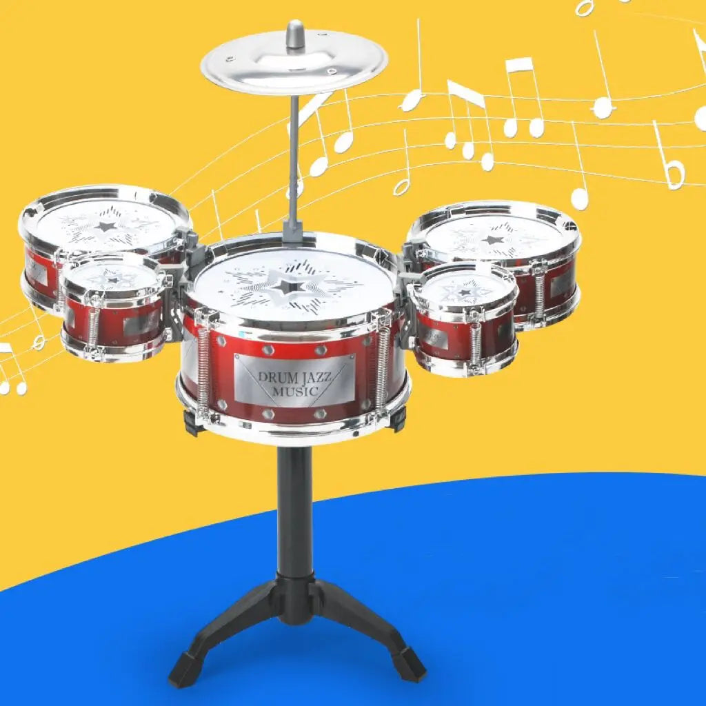 9-piece drum set for children