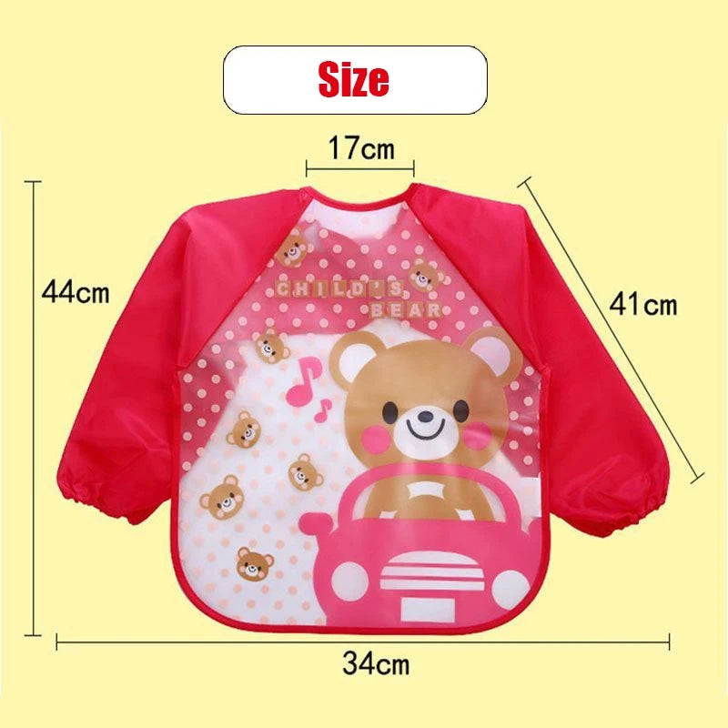 Waterproof bib apron for babies