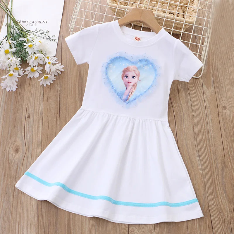 Robe d'Été Motif Princesse