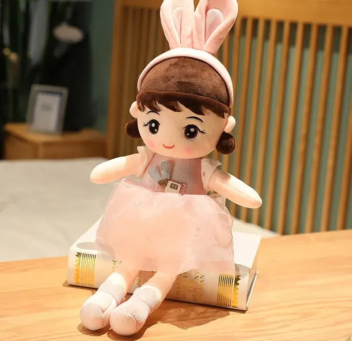 Poupée en Peluche oreilles de Lapin