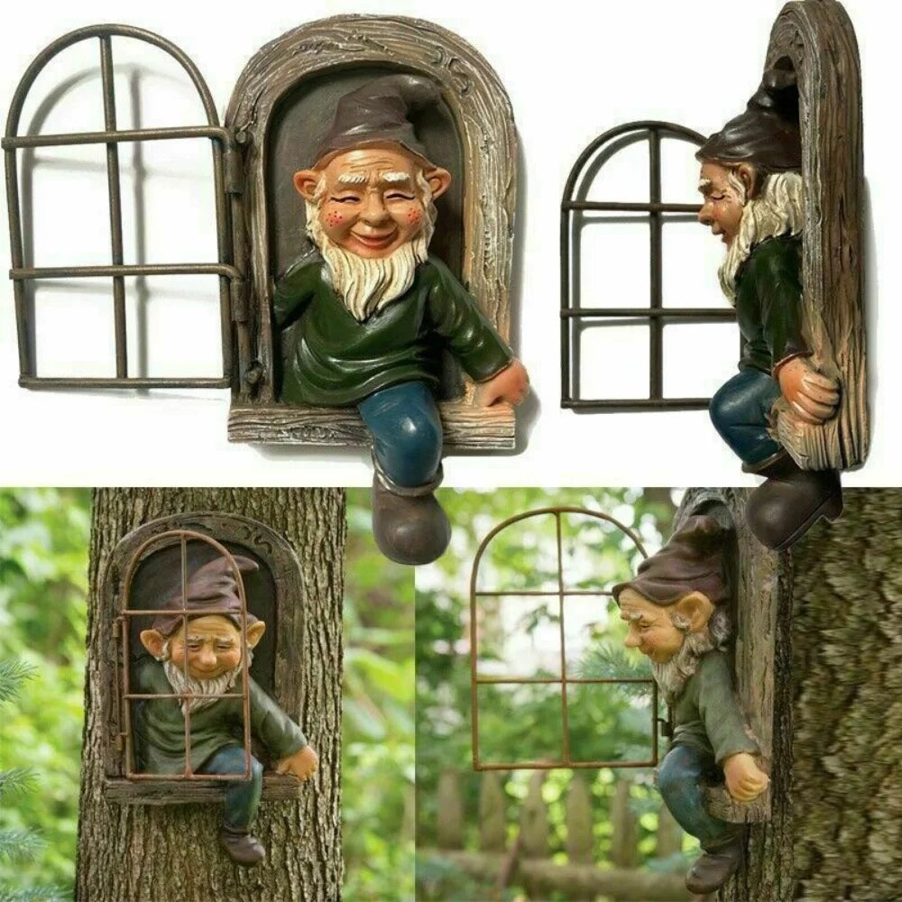 Statue Nain de Jardin effet 3D