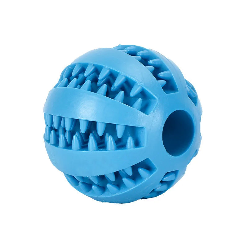 Rubber ball for dogs and cats