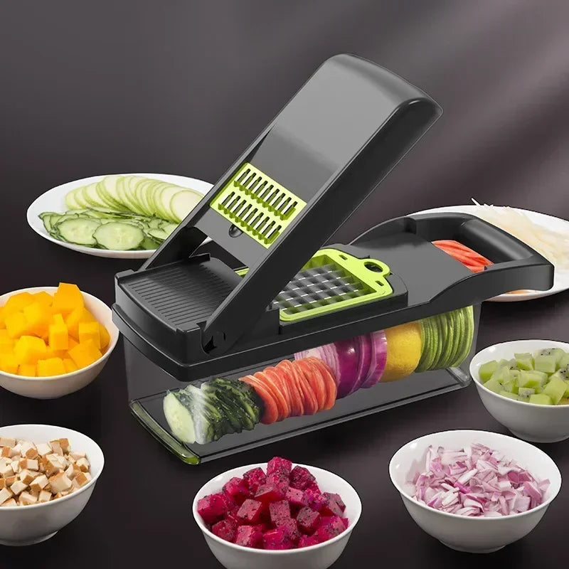 Multi-function vegetable slicer