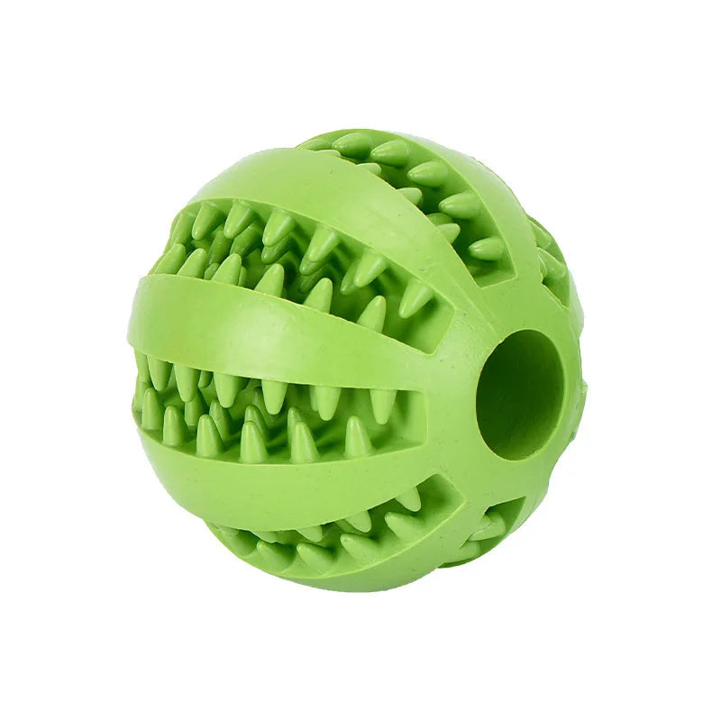 Rubber ball for dogs and cats