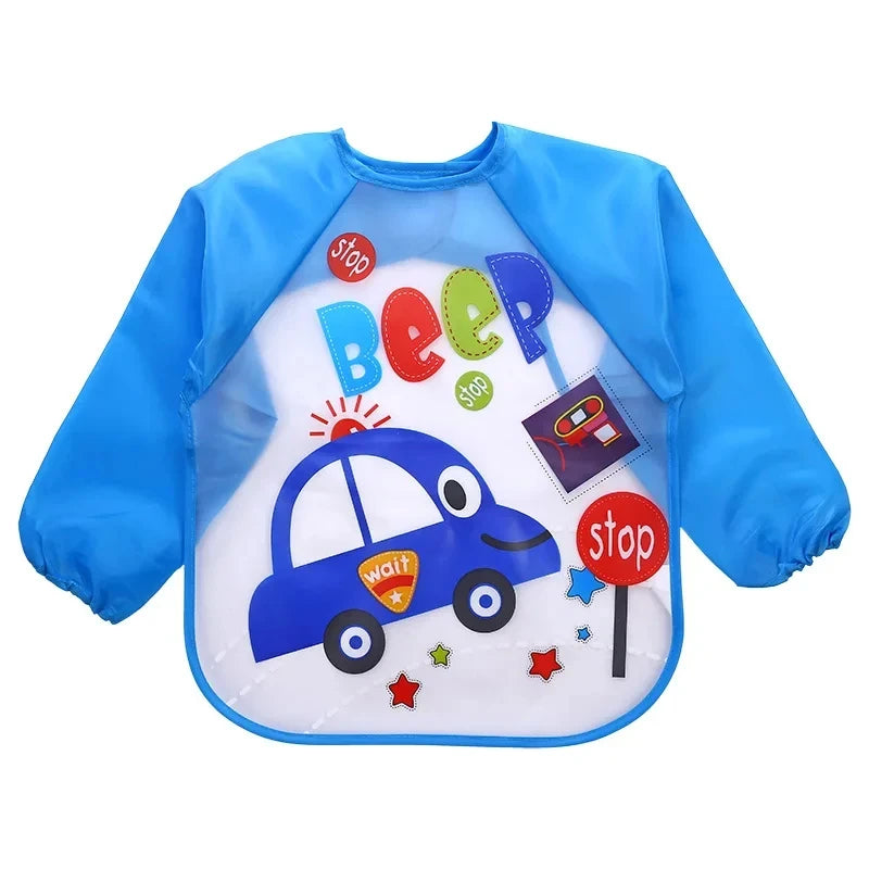 Waterproof bib apron for babies