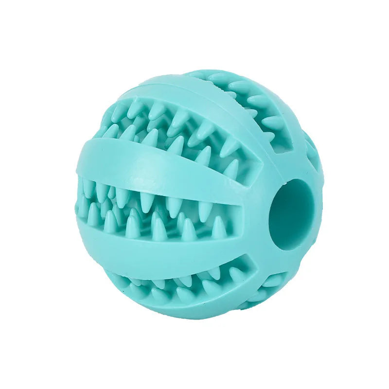 Rubber ball for dogs and cats