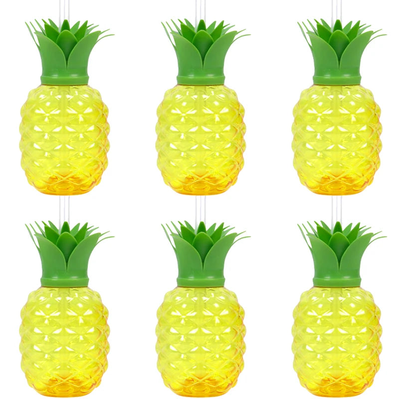 Gobelets hawaïen Ananas Noix de coco Fraise
