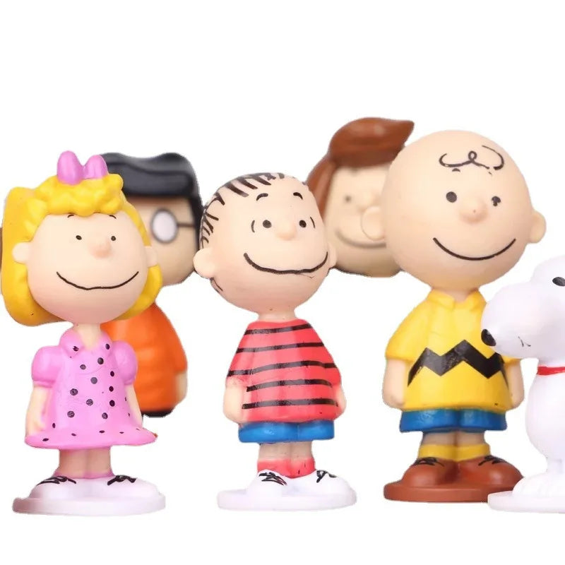 Figurines Charlie Brown Snoopy et leurs Amis