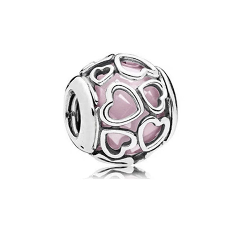 Charms Série Rose en Argent 925